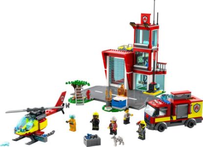 LEGO City İtfaiye Merkezi 60320 resmi