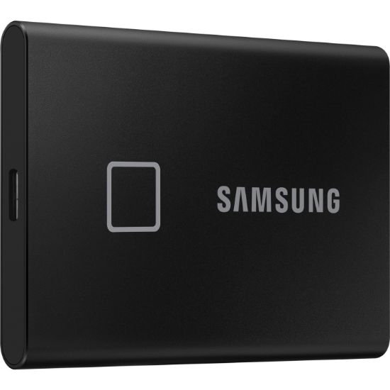 Samsung 1TB T7 USB3.2 1050MB-1000MB/s Taşınabilir SSD Siyah MU-PC1T0K/WW resmi