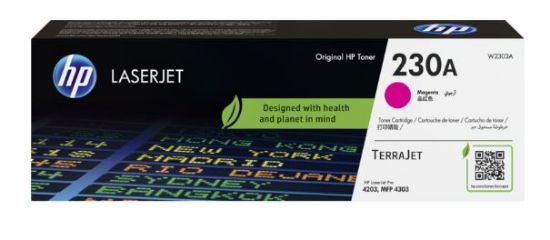 HP 230A Magenta Kırmızı 1.800 Sayfa Toner W2303A resmi