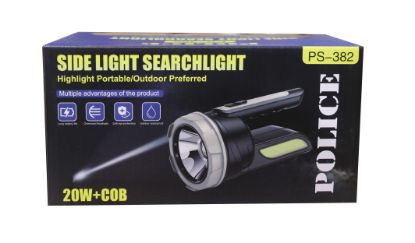 Polıce PS-382 20W Spot Feneri Şarjlı ve Yan Aydınlatma Işıklı resmi