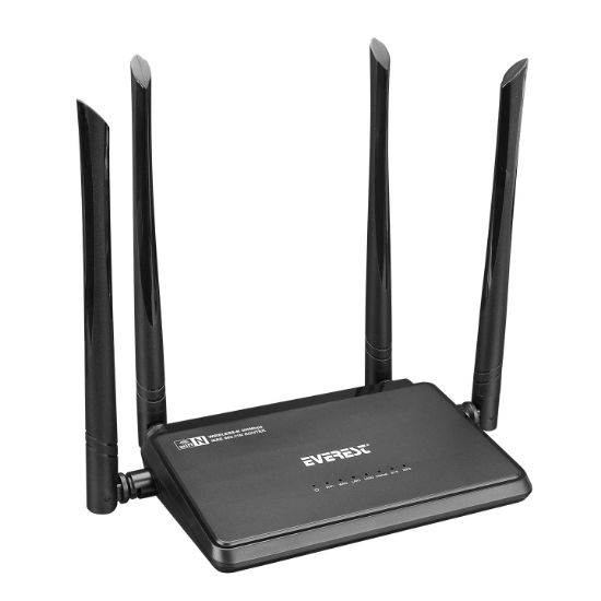 Everest EWR-N500 2.4Ghz 300Mbps WISP Repeater+Access Point+Bridge Kablosuz Router resmi