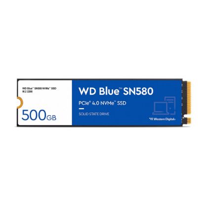 Wd 500Gb Blue SN580 WDS500G3B0E PCIe Gen4 x4 Okuma 4000MB – Yazma 3600MB M.2 Ssd resmi