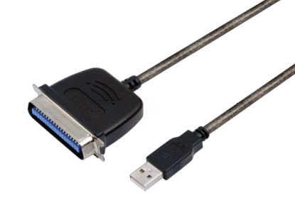 S-link Swapp SW-U614 Siyah USB to Parallel (CN36M) Kablo resmi