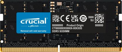 Crucial 16GB DDR5 4800MHz CL40 CT16G48C40S5 Notebook Ram  resmi