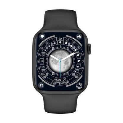 Hytech W59 Watch IOS ve Android Uyumlu MActive 2.05" inç Geniş Ekranlı Siyah Akıllı Saat resmi