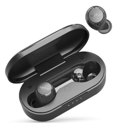 EarFun Free 1S TW100S Siyah 4 Mikrofonlu ENC IPX7 Suya Dayanıklı Bluetooth Gerçek Kablosuz Kulaklık resmi