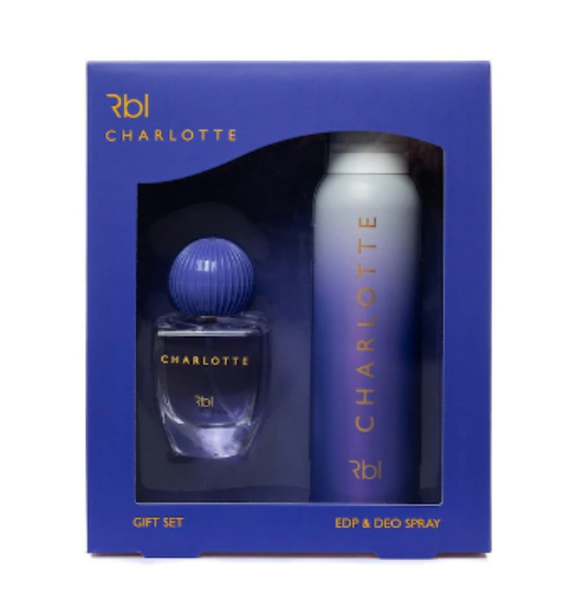 Rebul Charlotte Kofre 50ml (Deo Spray Hediyeli 150ml) resmi