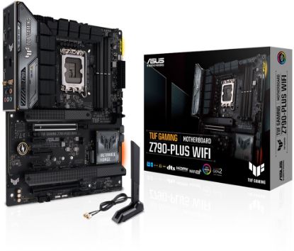 Asus TUF Gaming Z790-Plus WIFI Intel Z790 Soket 1700 DDR5 7200(OC)MHz ATX Gaming (Oyuncu) Anakart resmi