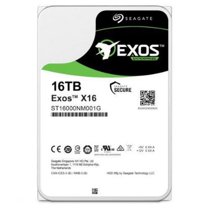 Seagate 16TB EXOS ST16000NM000J 3.5 256MB 7200RPM SATA3 NAS Sabit Disk resmi