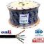 Onli ON-6006 U-UTP 23 AWG CCA/PE Outdoor 500 Metre Cat6 Kablo  resmi