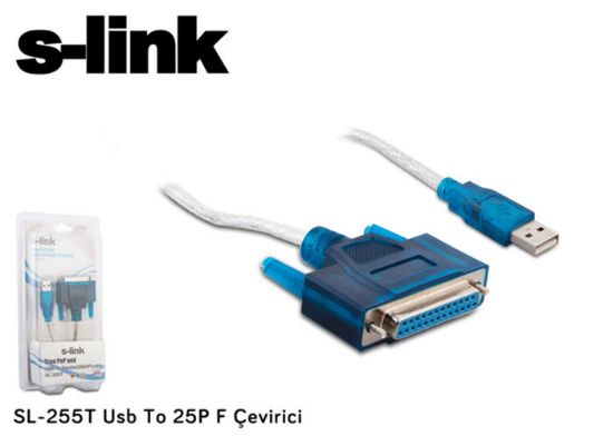 S-link SL-255T Usb To 25P F Çevirici resmi