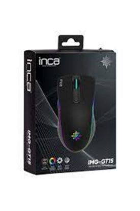 İnca IMG-GT15 RGB 4800 Dpı MacroKeysProfessional Gaming (1,5mt Kablo 3,5MM Bakır ) Örgülü 7 prog resmi