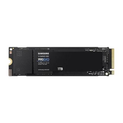 Samsung 1TB 990 Evo PCIe Gen 4.0 x4 – 5.0 x2 5000MB/4200MB M.2 SSD MZ-V9E1T0BW Ssd Harddisk resmi