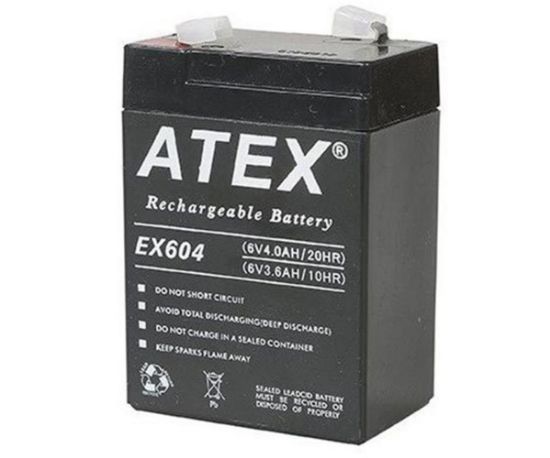 Atex LT-44 4V 4.4AH Fener Aküsü resmi