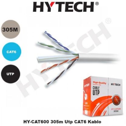 Hytech HY-CAT600 305mt Utp Cat 6 Kablo resmi