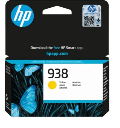 HP 938 Yellow Sarı Kartuş 4S6X7PE resmi