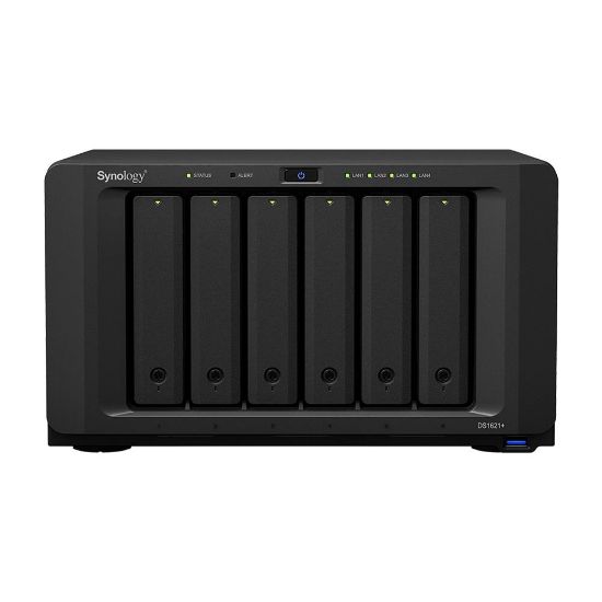 Synology DS1621+ 6 Yuvalı Depolama Ünitesi resmi