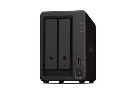 Synology DVA1622 2 Disk Destekli 16 Kanal NVR resmi