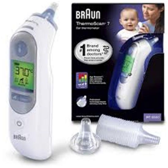 Braun Thermoscan 7 Irt 6520 Kulaktan Ölçen Ateş Ölçer resmi