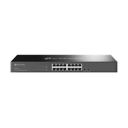 Omada Tp-Link DS1016G 16 Port 10/100/1000 Mbps Switch Çelik Kasa Rack Mount resmi