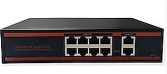 Nova NVC-HC1064PLS 4 Port Poe+ 10/100 Mbps 2 Port 10/100 Mbps Uplink Switch 120W resmi