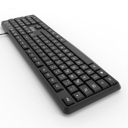 Inca IK-275QU Multimedya Soft Touch Black Keyboard (Kablo Uzunluğu 1,35 mt) (10 Milyon TuşTıklama) resmi