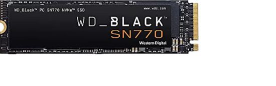 Wd 1TB Black SN770 WDS100T3X0E 1 TB NVMe M.2 SSD resmi