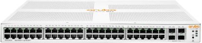 HP Aruba ION JL686B 1930 48 PORT GIGABIT+4X10GB SFP YÖNETİLEBİLİR L2+ RACKMOUNT 370W POE SWITCH resmi