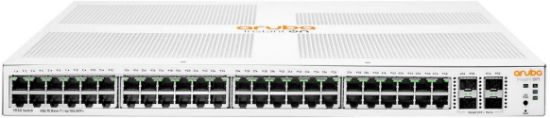 HP Aruba ION JL686B 1930 48 PORT GIGABIT+4X10GB SFP YÖNETİLEBİLİR L2+ RACKMOUNT 370W POE SWITCH resmi