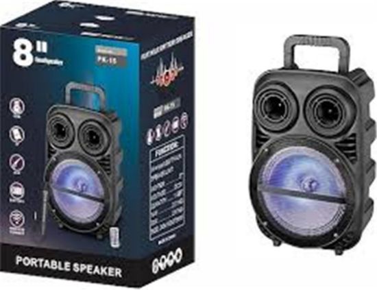 PK15 Bt Speaker FM  8" 243*192*347MM resmi