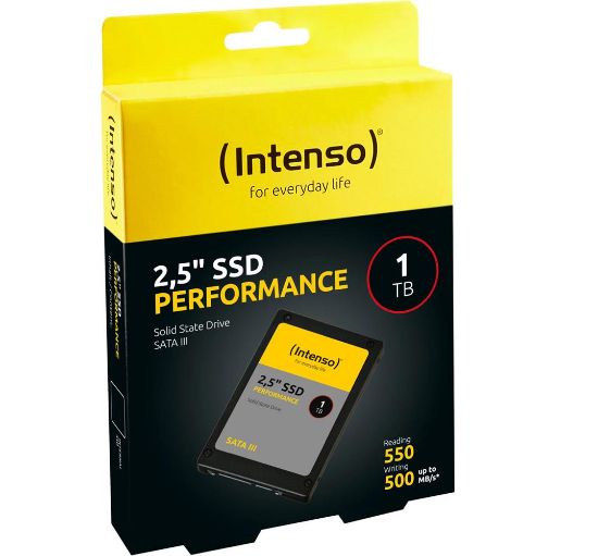 Intenso 1Tb 3812460 Top 550MB/-500MB/s 2.5" Sata 3 Ssd resmi