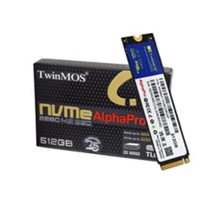 TwinMOS 512GB M.2 PCIe Gen3 NVMe SSD (3600-3250Mb/s) NVME512GB2280AP TLC 3DNAND Ssd resmi