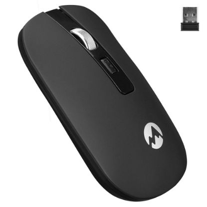 Everest SM-W71 1600 Dpı 2.4Ghz Siyah 4D Şarjlı Kablosuz Mouse resmi