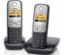 Gigaset A690 Duo 2 li Siyah Telsiz Dect Telefon 100 Rehber Handsfree Işıklı Ekran  resmi