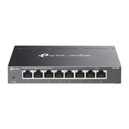 Omada Tp-Link DS108G 8 Port 10/100/1000 Mbps Switch Çelik Kasa Rack Mount resmi