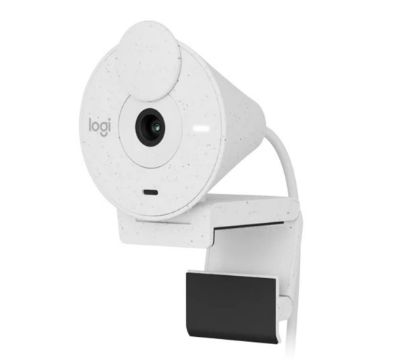 Logitech 960-001442 Brio 300 Full HD Web Kamerası - Beyaz resmi