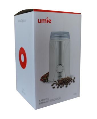 UMIE KB-U51 65G kapasiteli Beyaz 160W Kahve ve Baharat Öğütücü resmi