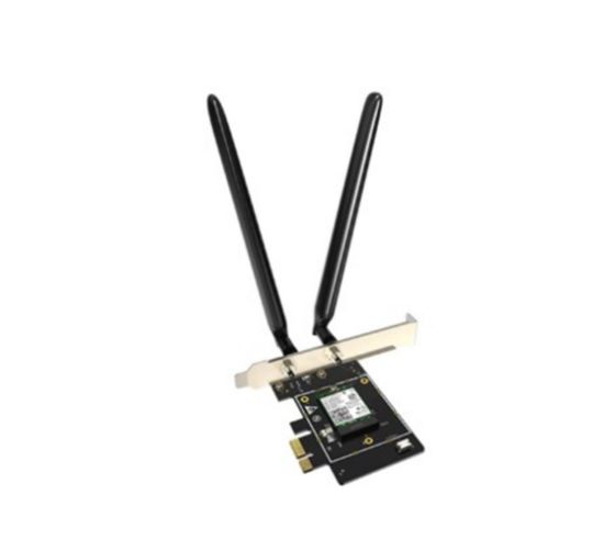 Tenda E33 AX3000 Wi-Fi 6 + Bluetooth 5.0 PCI-E Adaptör resmi