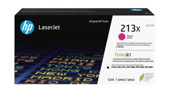 Hp 213X Magenta Kırmızı 6.000 Sayfa Toner W2133X resmi