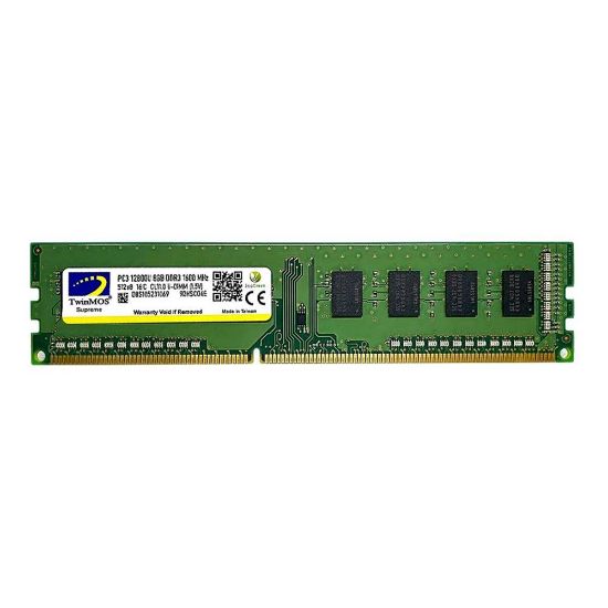 TwinMOS DDR3 8GB 1600MHz 1.5V MDD38GB1600D Desktop Pc Ram resmi