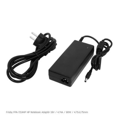 Frisby FPA-7214HP Notebook Adaptör (HP) 19V 4.74A (Uç Boyutu : 4.75 x 1.7mm) resmi