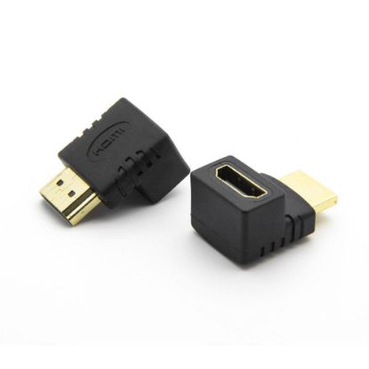 Vcom CA319 Hdmi Erkek To Hdmi Dişi L Vertical Çevirici resmi