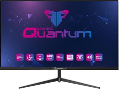 Technopc 23.8" Quantum Gaming PG24 FHDVA 1ms 300Nit 200Hz 2xHDMI 1xDP 1xSPK RGB Light Monitör resmi