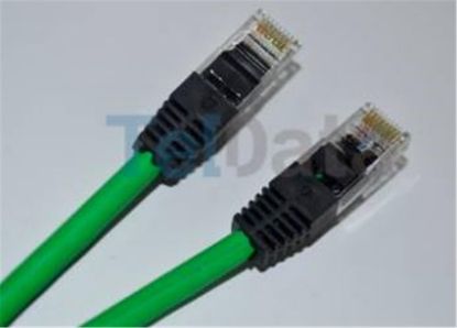 Teldata TLD-200Y Cat6 2MT Yeşil Utp Patch Kablo resmi