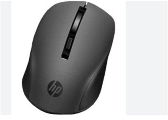 Hp S1000 Plus 1600DPI 2.4GHz WireLess Siyah Kablosuz Mouse (Pil İçinde) resmi