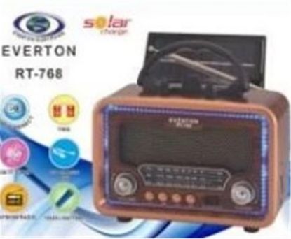 Everton Rt-768 Bluetooth  /Usb/Tf/Am/Fm/Sw/Tws/Usb Şarj Nostaljik Radyo resmi