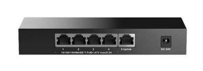 H3C Magic BS205T-P 4 Port Poe+ 1 Port Uplink 10/100/1000 Mbps Metal Kasa Swich resmi