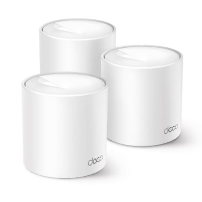 Tp-Link DECO X10 3Lü Wi-Fi 6 AX1500 Tüm Evi Kapsayan Mesh Wifi Sistemi resmi