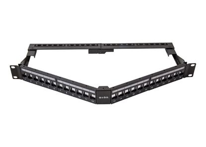 S-link SL-P625 24 lü Kolay Kullanımlı, UTP BOŞ V Şeklinde Patch Panel resmi