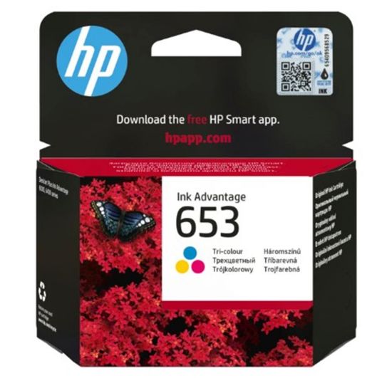 HP 653 Color Renkli Kartuş 3YM74AE resmi